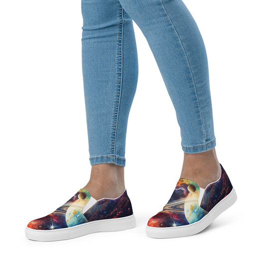 Women’s slip-on canvas shoes